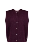 Studio Anneloes Vest Bibi sls cardigan Paars 1