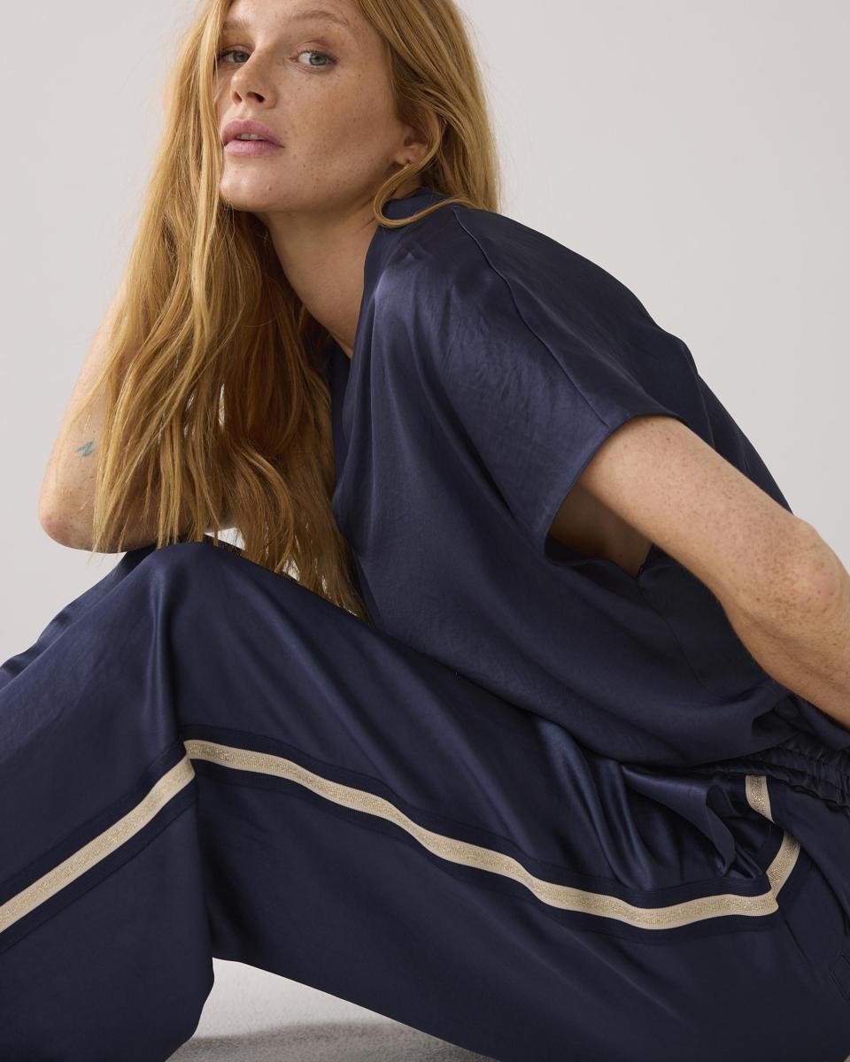 Summum Pantalon 4s2866-12084 Blauw 4