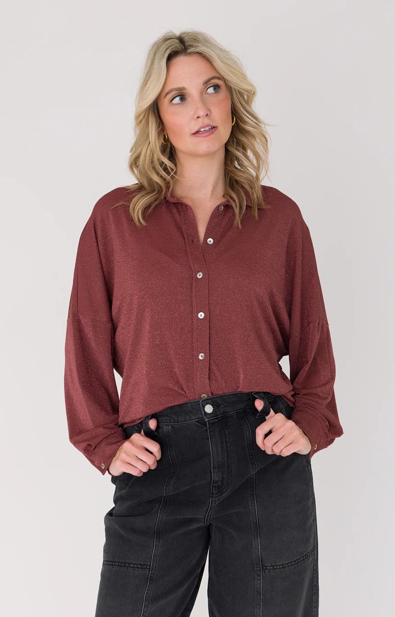 Anna Blouse 26a05-03700 Roze 1