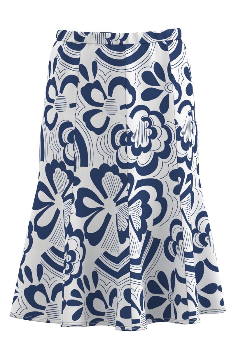 Frank Walder Rok S63603203 Blauw 1
