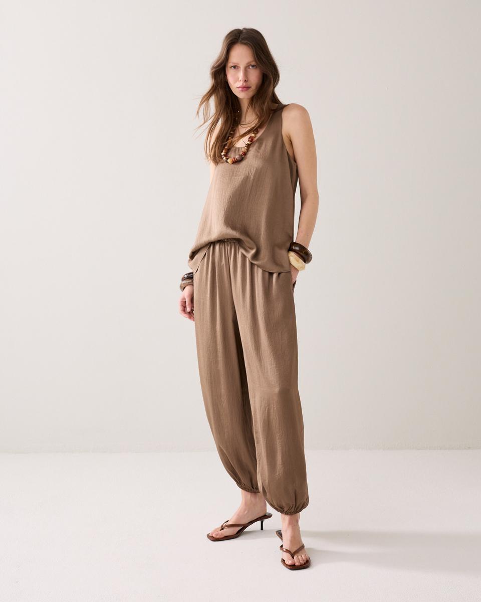 Summum Pantalon 4s2997-11817 Taupe 1
