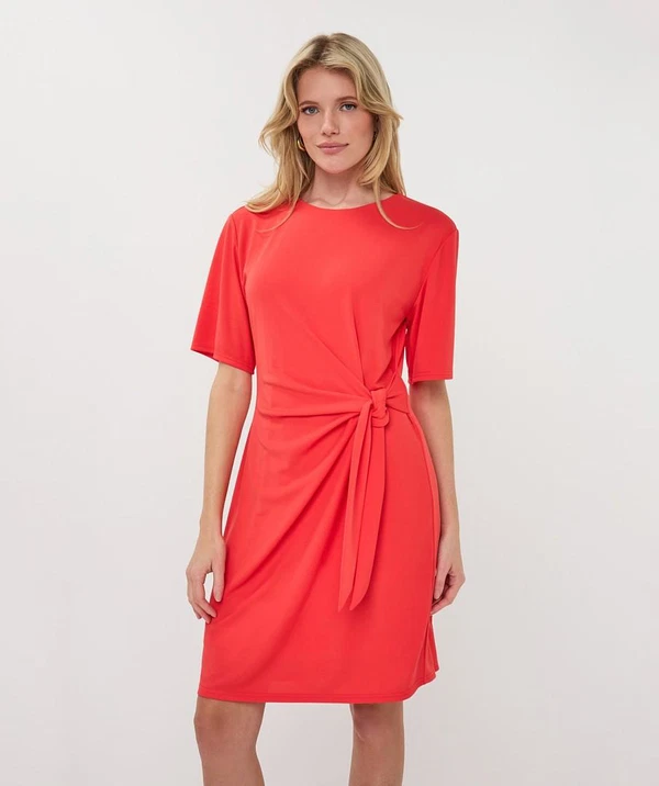 EsQualo Jurk HS26.10224 Rood 1
