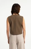 YAYA Gilet 01-521009-608 Bruin 3