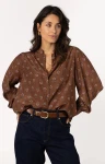 Anna Blouse 43a05-03830D Bruin 1