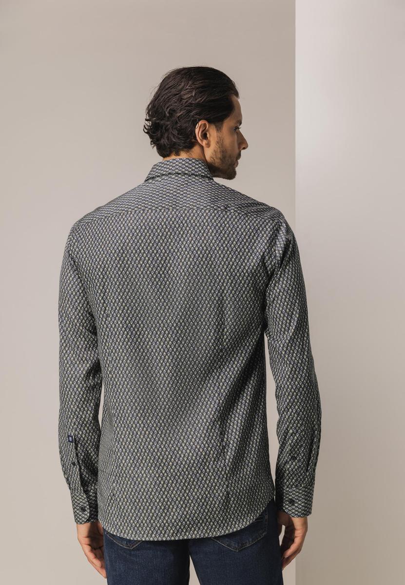 State of Art Overhemd 214-25272 Grijs 3