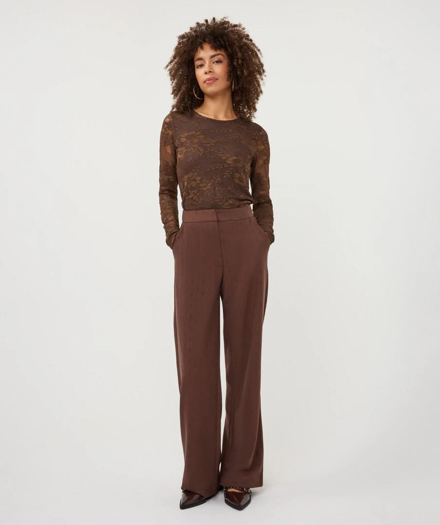 EsQualo Pantalon W26.10724 Bruin 5