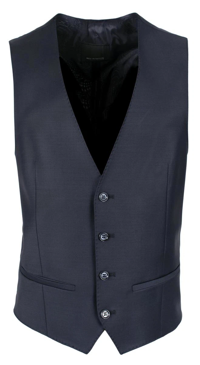 Roy Robson Gilet S05050381704100 Blauw 5