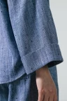Label DOT Blouse Amber Blauw 5