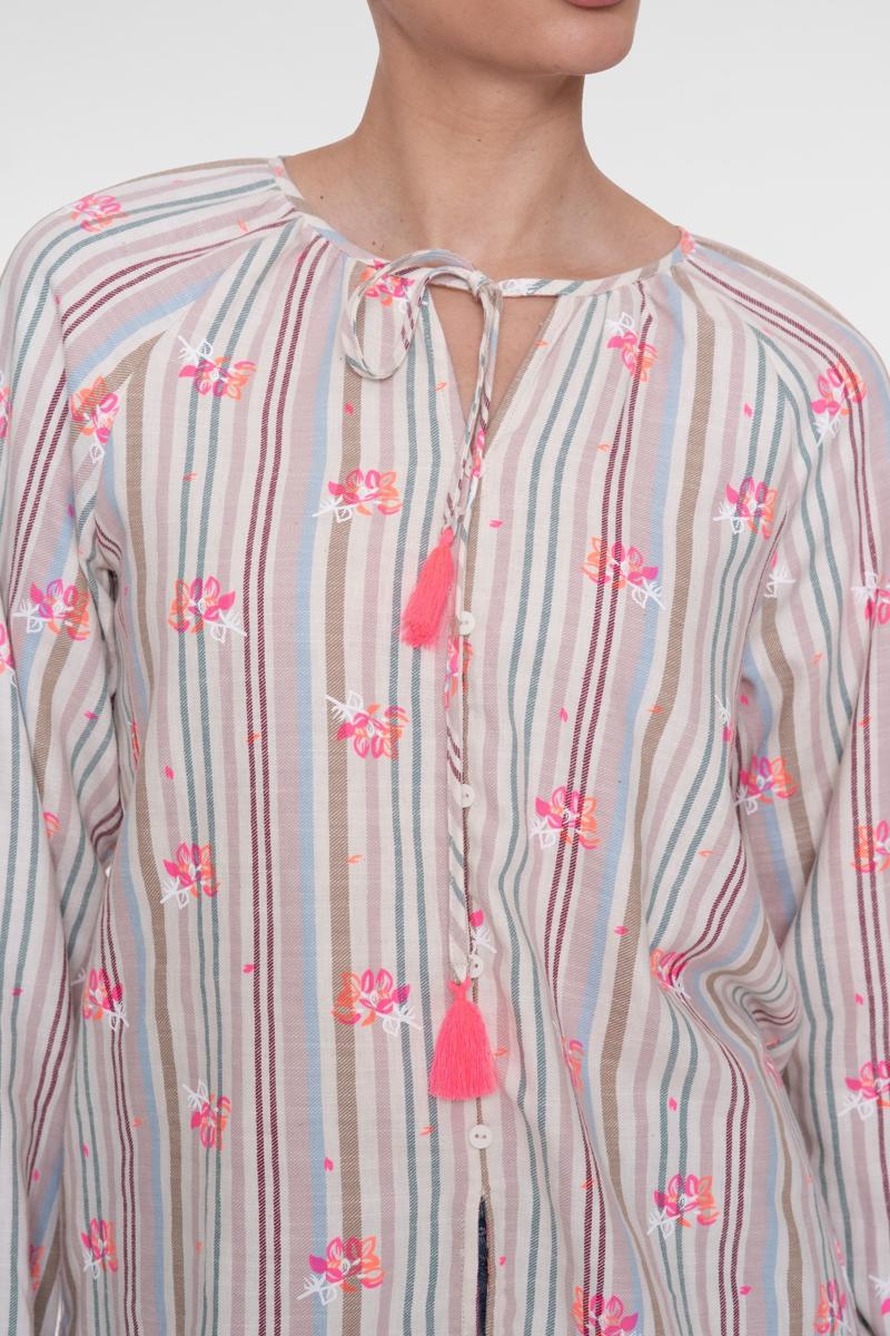 Geisha Blouse 63215-20 Roze 4