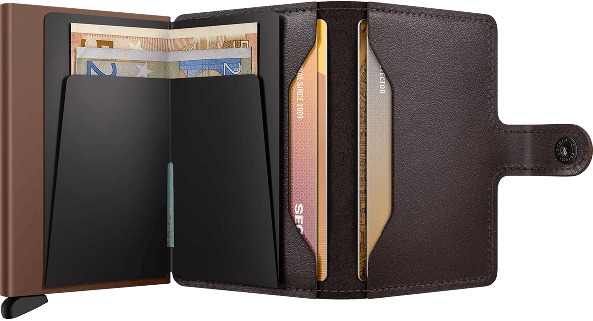Secrid Wallet M-Chocolate Bruin 2