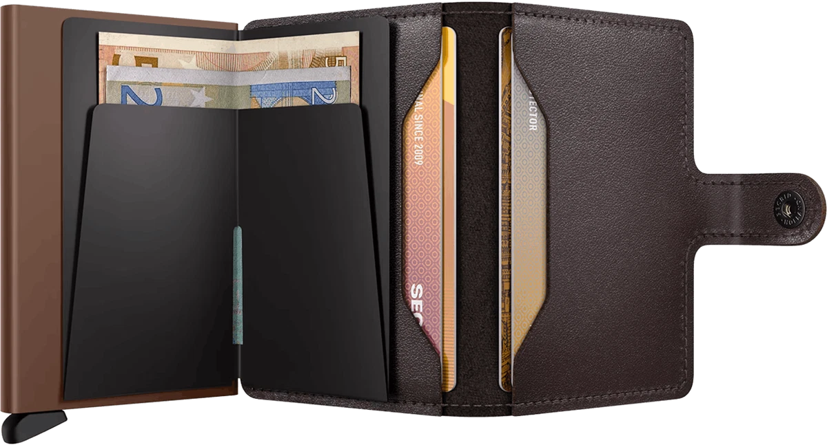 Secrid Wallet M-Chocolate Bruin 2
