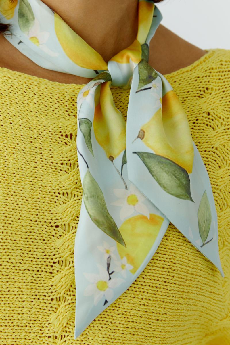 Oui Sjaal 0098767 Geel  3