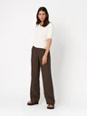 TONI Pantalon Pia Wide Chic 73-12/1818-45 Bruin 1