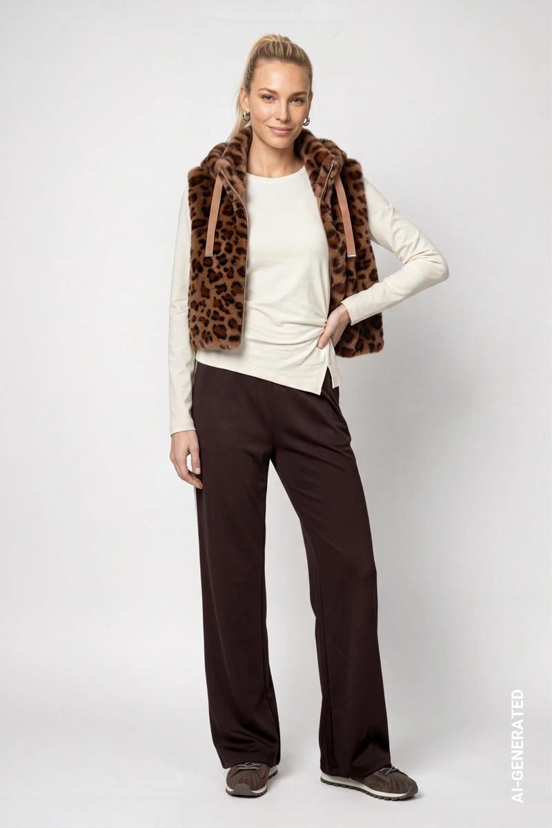 Monari Vest 810111 Bruin 2