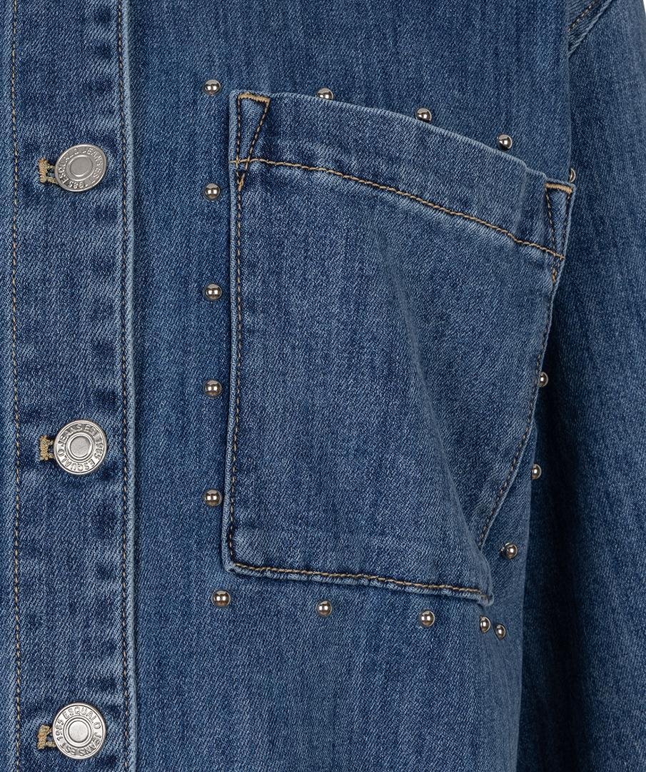 EsQualo Blouse SP26.12016 Blauw 5