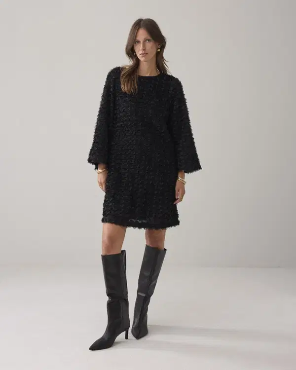 Summum Jurk 5s1631-12322 Zwart 1