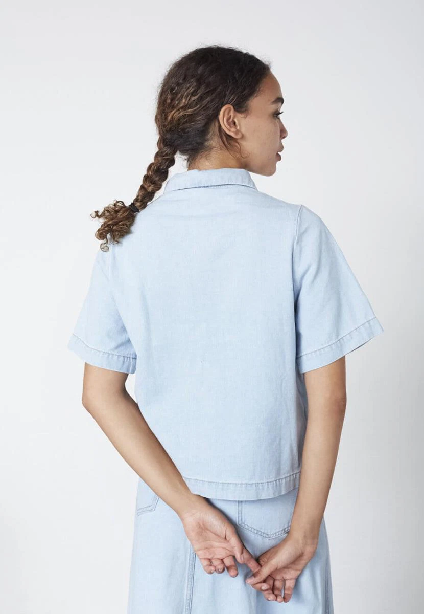 Sisters Point Blouse Elsana-Sh1 Blauw 3