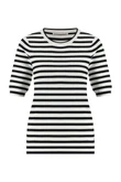 Studio Anneloes Trui Luna stripe Off-White 2