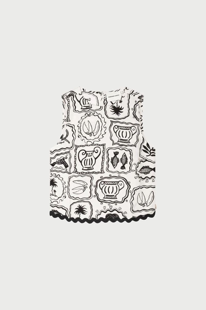 Fabienne Chapot Top Porto Off-White 2