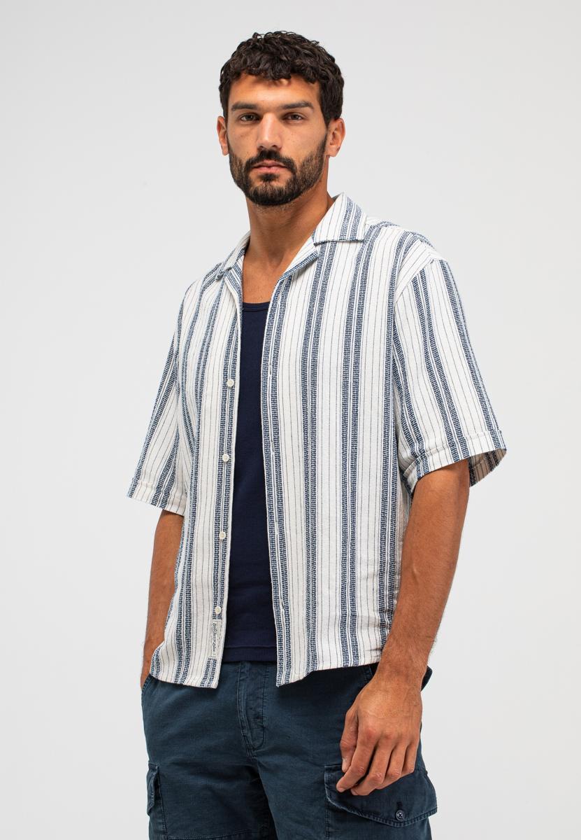 Butcher of Blue Overhemd M2614042 Blauw 4