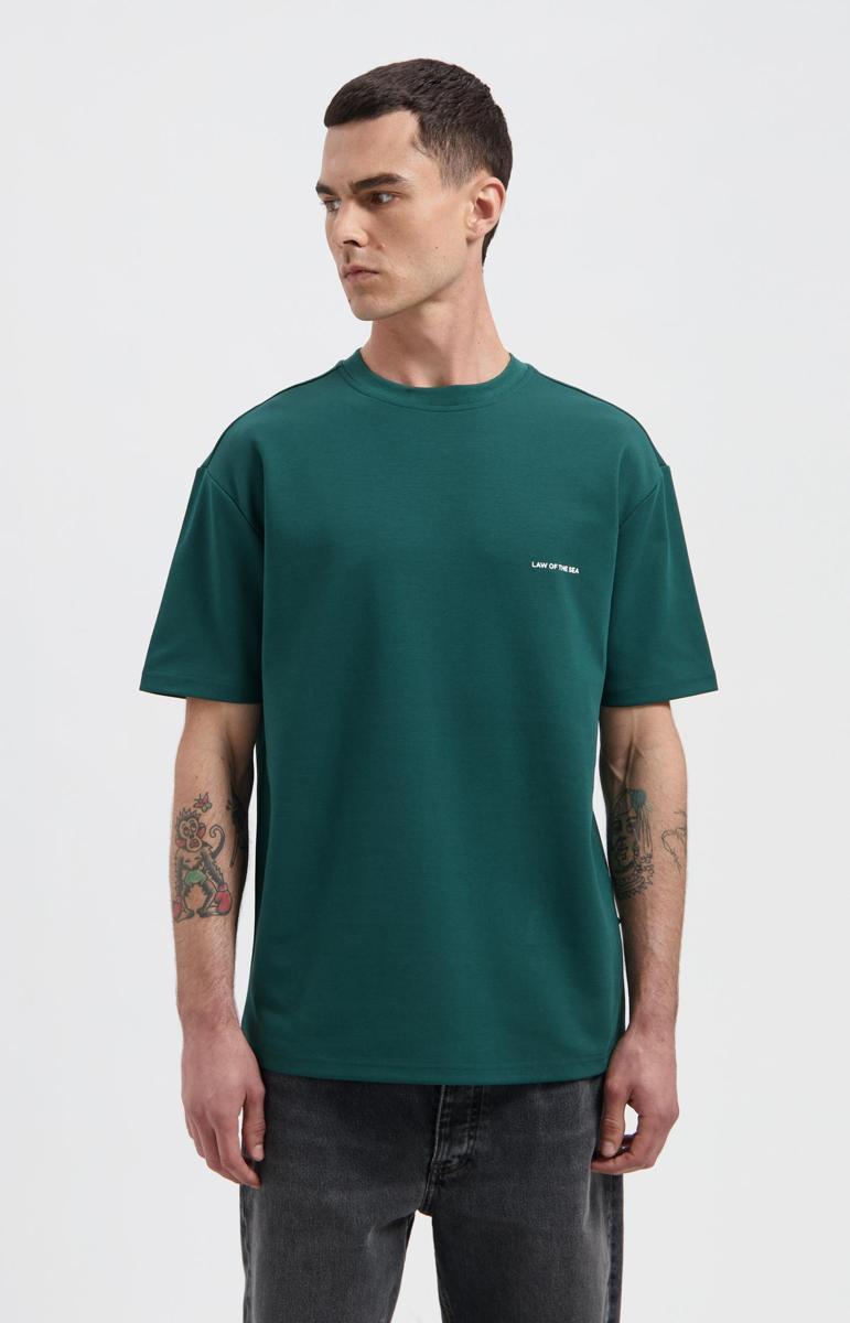Law of the Sea T-Shirt LAW-10308 Groen 1
