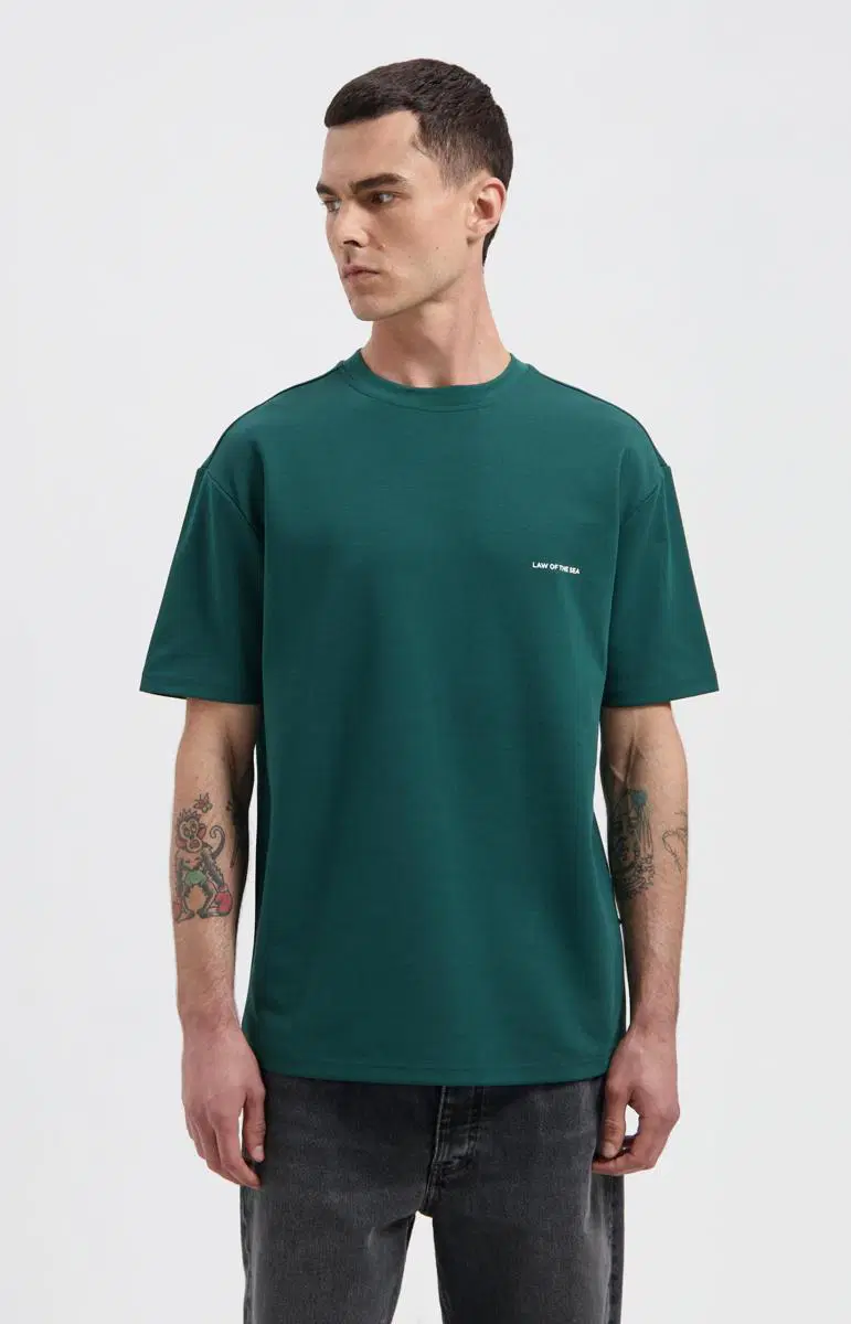Law of the Sea T-Shirt LAW-10308 Groen 1
