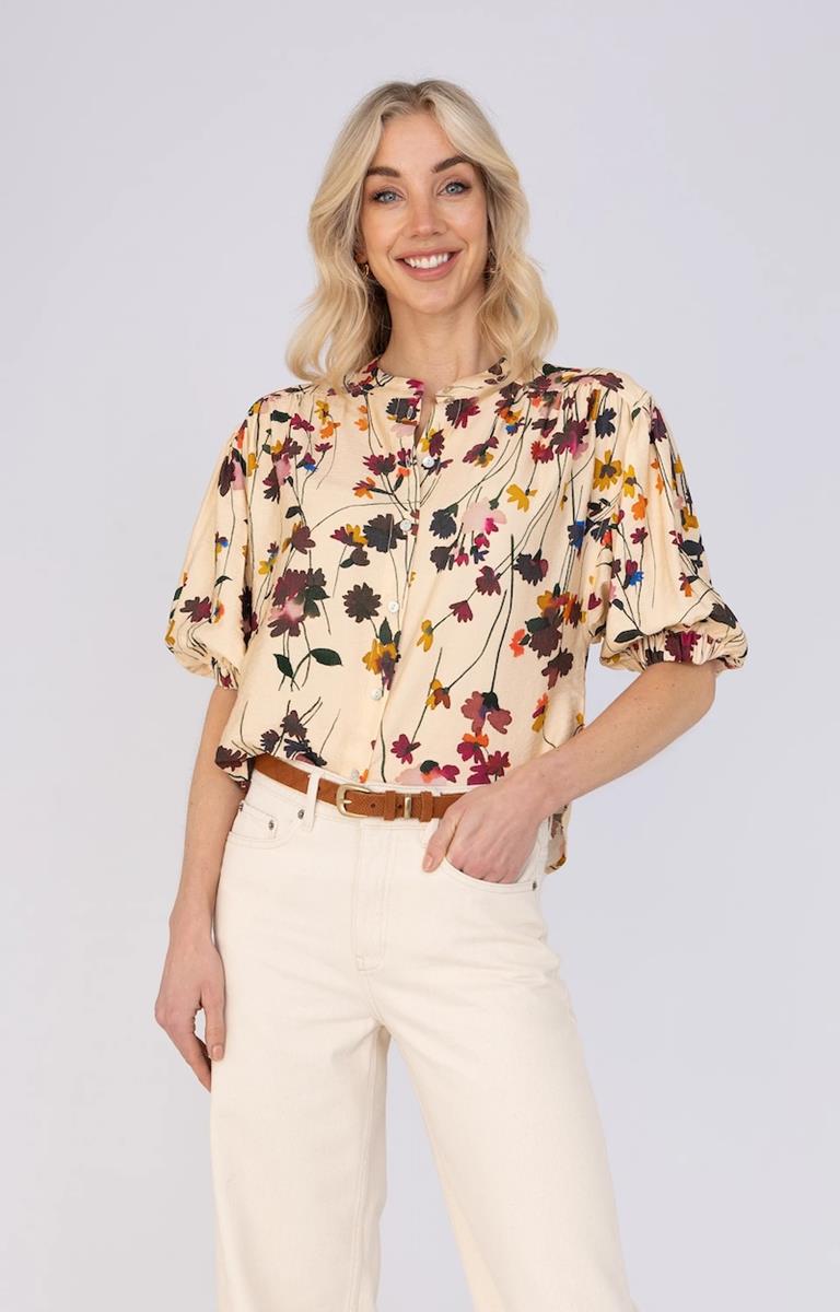 Anna Blouse 32A05-03755B Beige 1