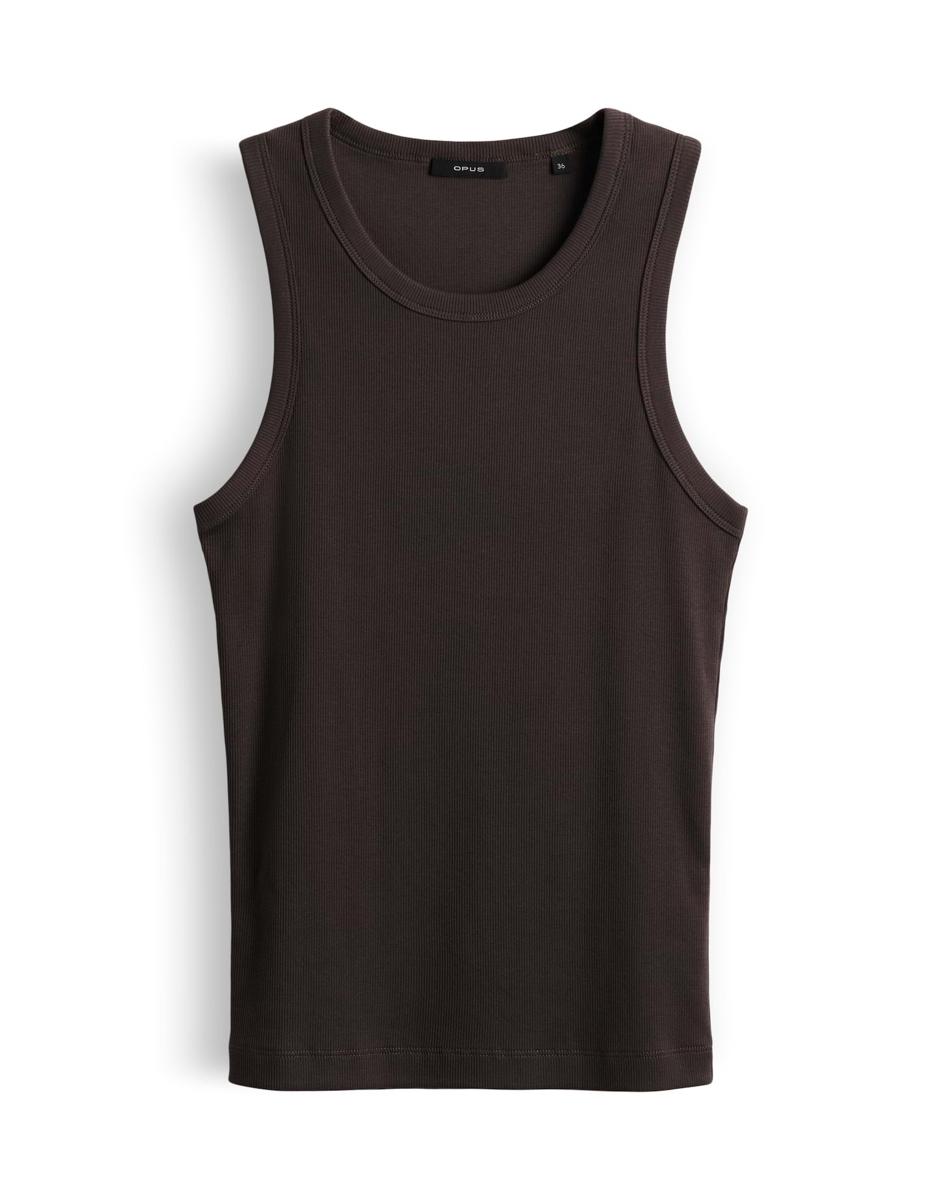 OPUS T-Shirt 10038710409106 Bruin 1