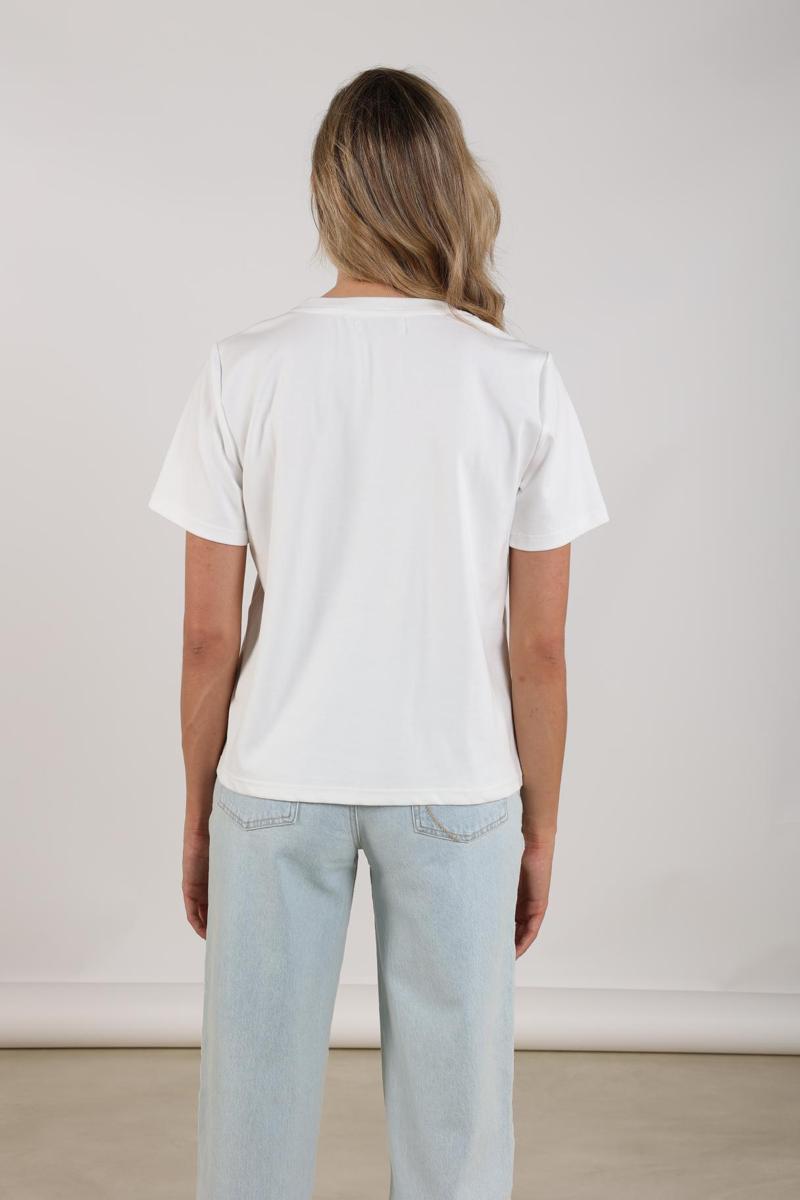 NUKUS T-Shirt Luna Off-White 3
