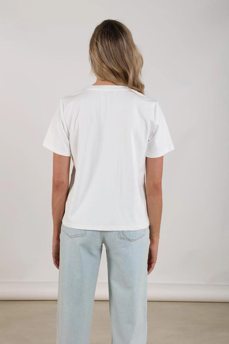 NUKUS T-Shirt Luna Off-White 3
