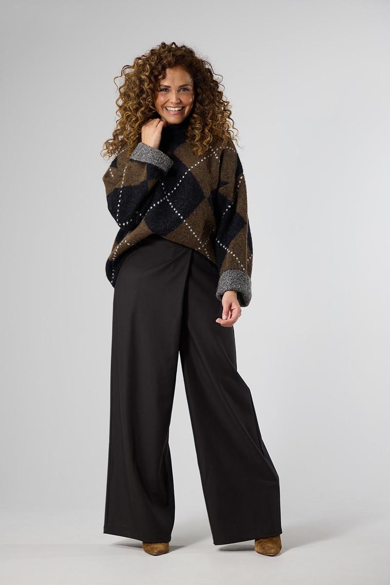 Label DOT Trui 2626025 Bruin 5