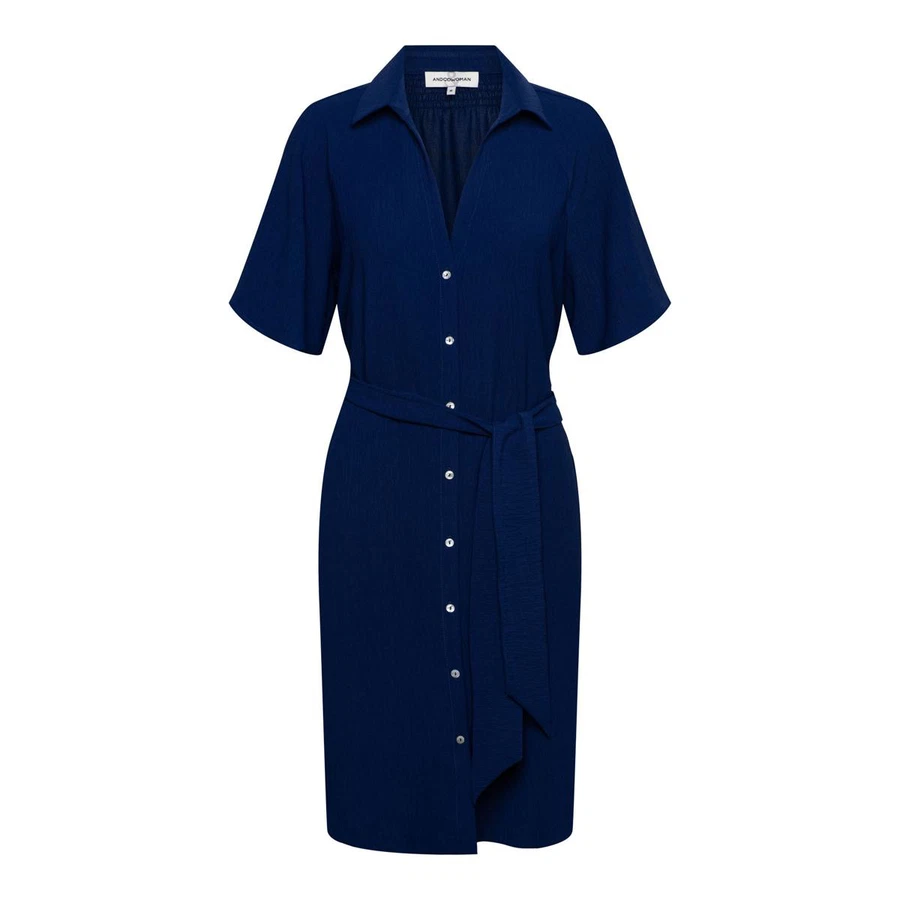 &Co Woman Jurk Margo Blauw 2