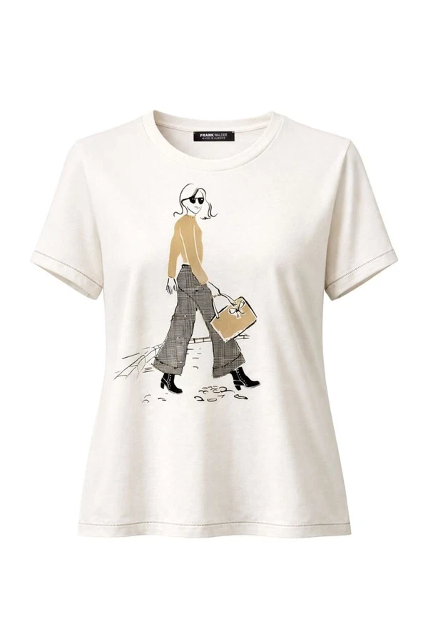 Frank Walder T-Shirt W61107450 Groen 1