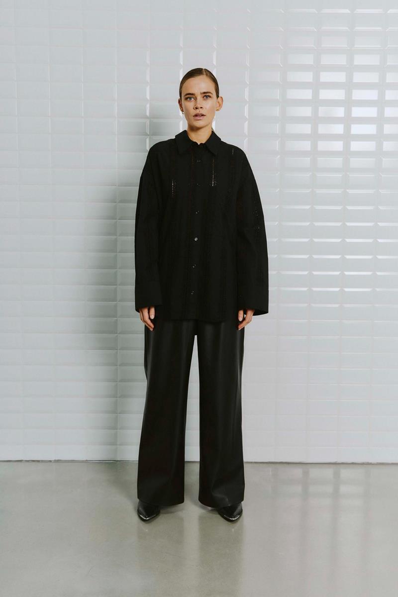 WithBlack Pantalon Bjork Zwart 1