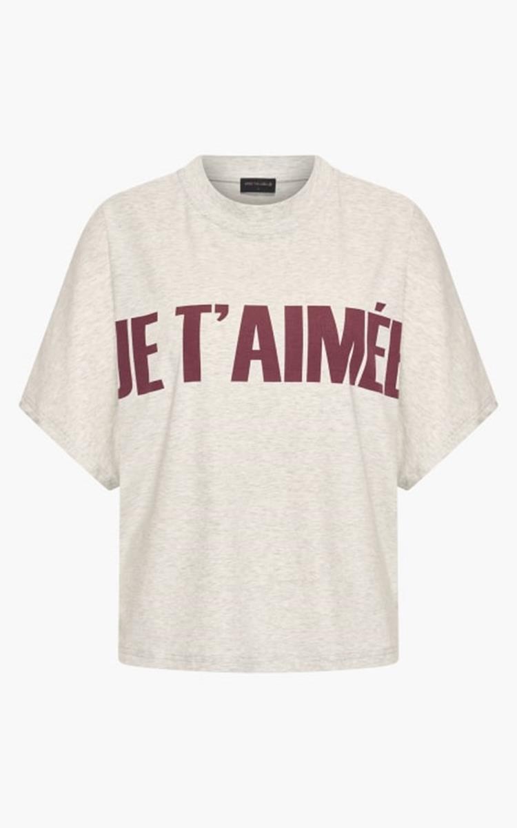 Aimée the Label T-Shirt Elara Beige 1