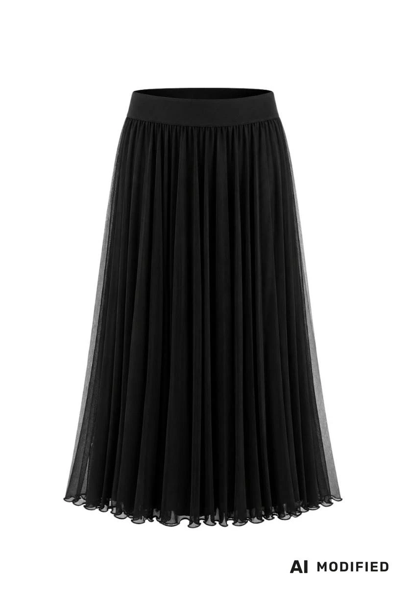 Frank Walder Rok W63110250 Zwart 1