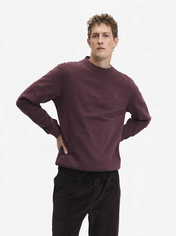 The GoodPeople Sweater Lommy Rood 1