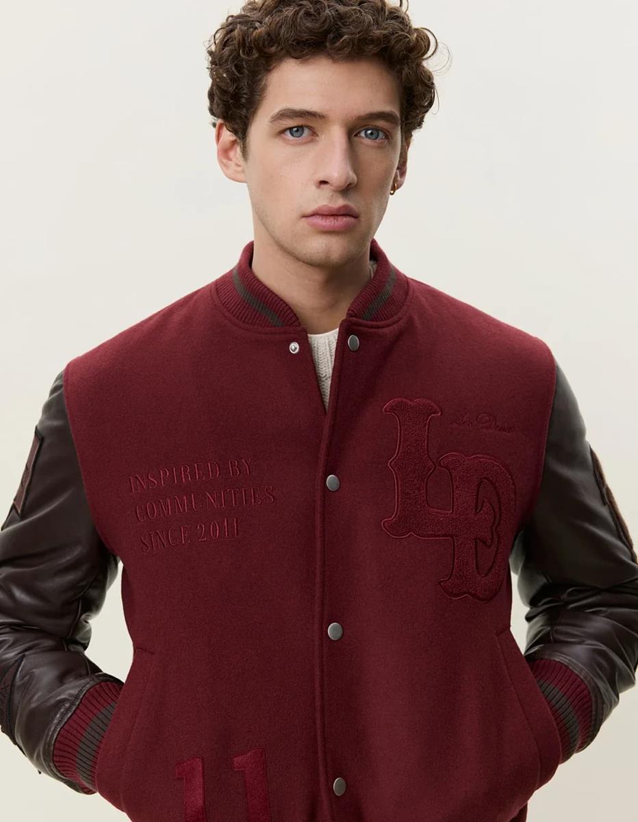 Les Deux Jack Varsity Rood 4
