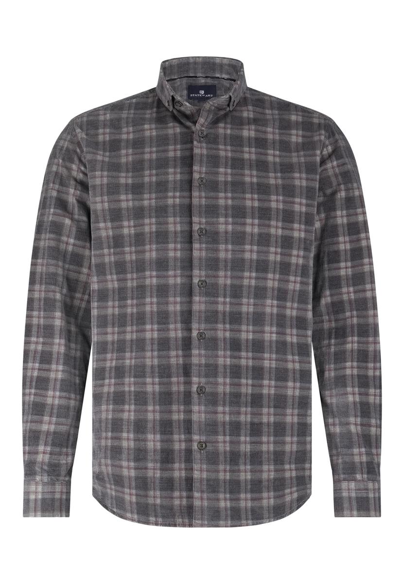 State of Art Overhemd 215-25264 Grijs 1