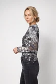 Monari Longsleeve 809852 Zwart 2