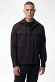 GENTI Overshirt S5188-1971 Paars 1