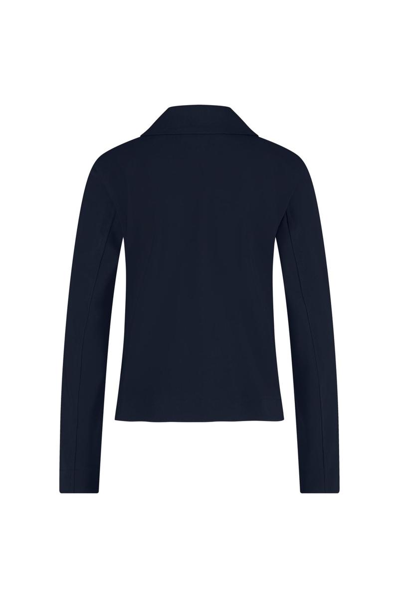 Studio Anneloes Studio Anneloes Blazer Claire bonded jac Blauw 2