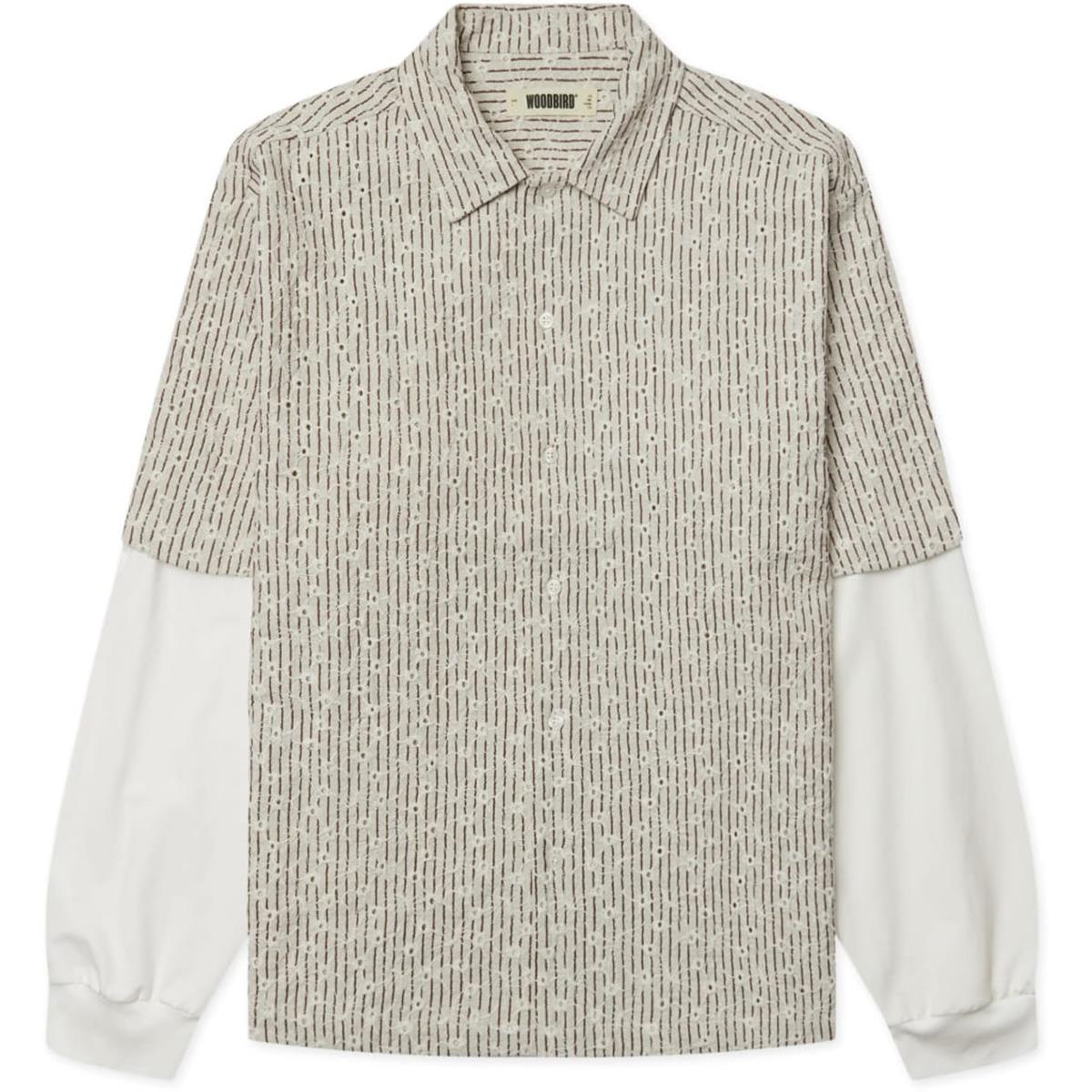 WOODBIRD Longsleeve Wang Off-White 2