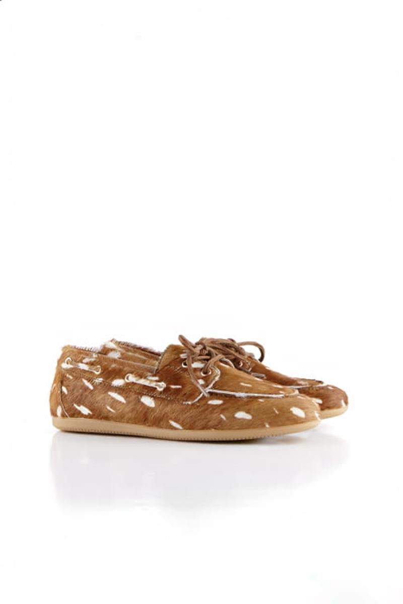 DWRS Loafers Latty Deer Hair Bruin 2