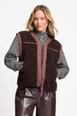 POM Amsterdam Bodywarmer SP9666 Bruin 1