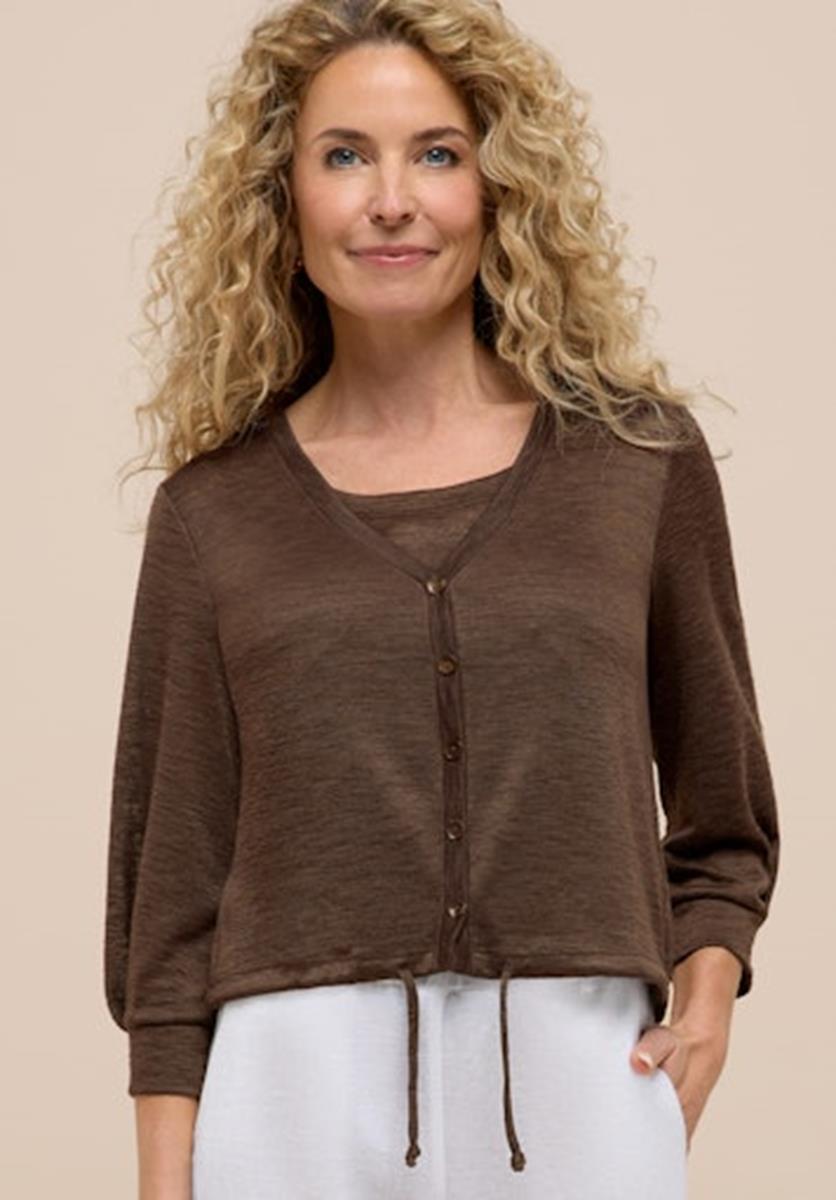 Bianca T-Shirt 76083 Bruin 1