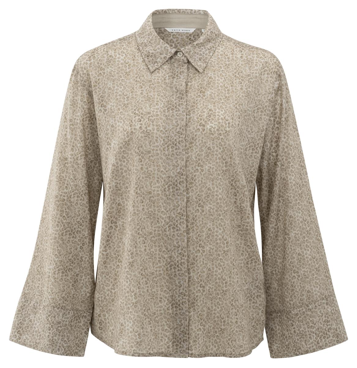 YAYA Blouse 01-201166-507 Taupe 4