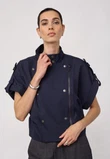 Co'Couture Blouse Luna Blauw 1