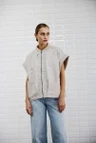 WithBlack Gilet Imperial Beige 1