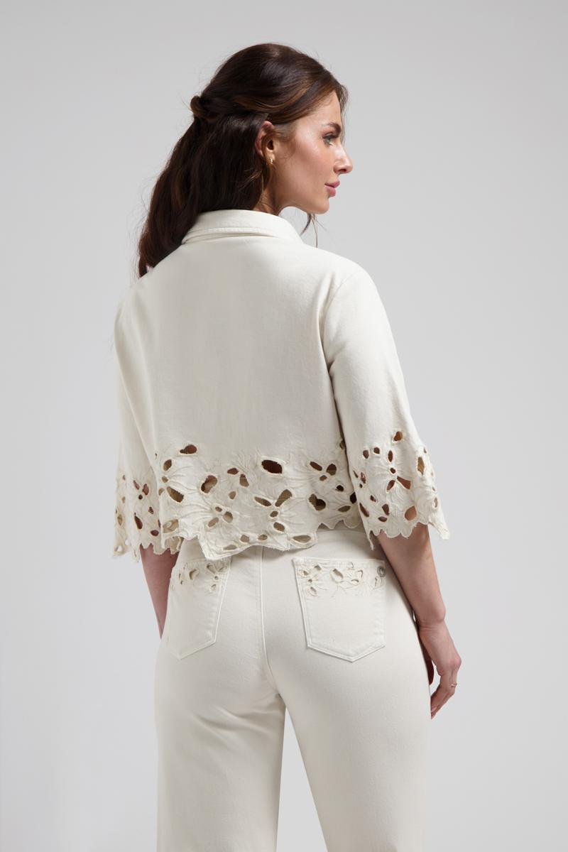 Florèz Blouse Ruby Off-White 3